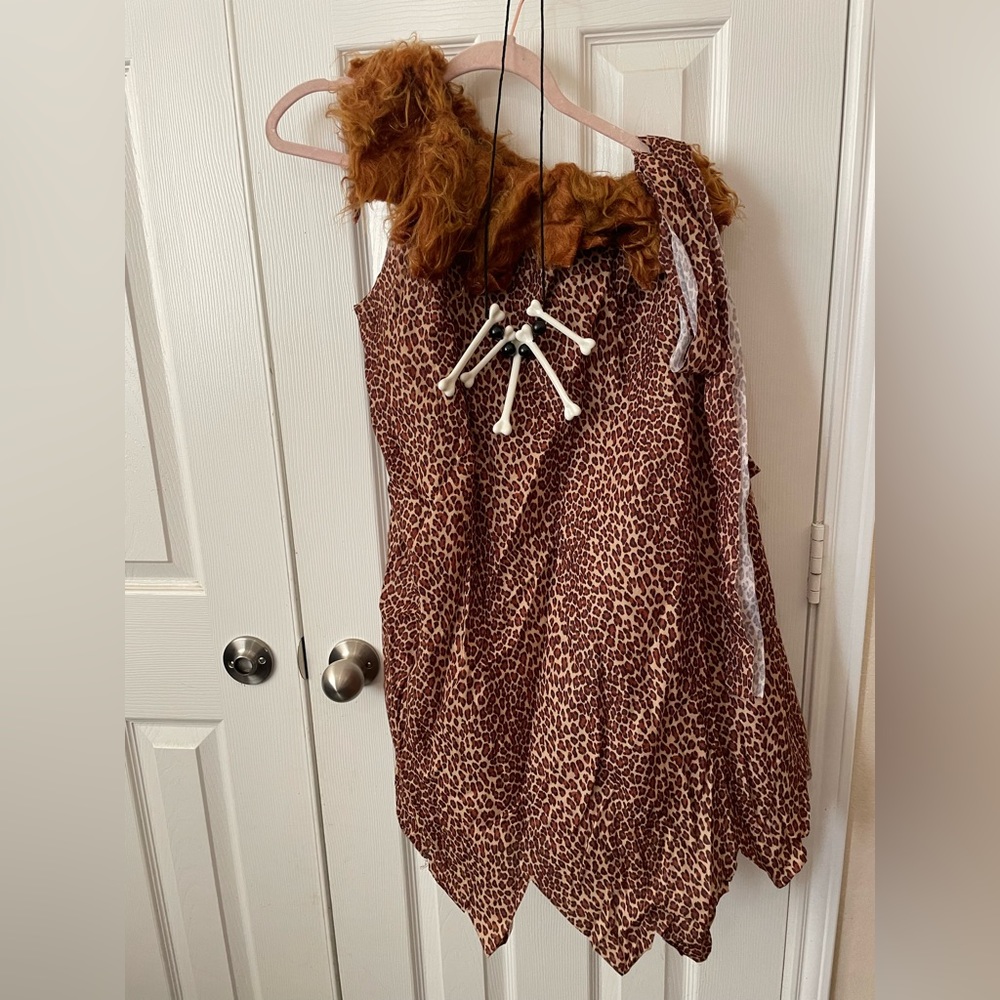 Wild Leopard Print Costume Dress